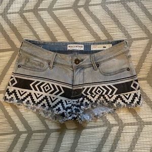 Bullhead denim shorts